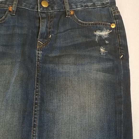 GAP 1969 Jean Skirt Size 27/4p - Picture 2 of 5